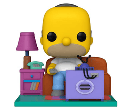 Simpsons Homer Watching TV Deluxe Funko Pop! Vinyl 909